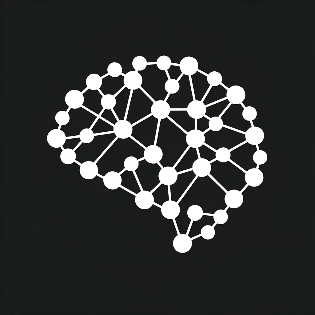Brain Network Icon